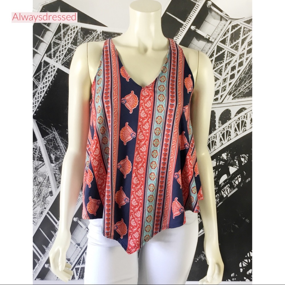 FIRST LOVE Print Tank Top